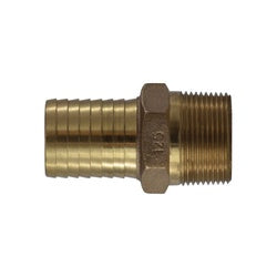 973925 Adapter, 3/4 in Barbed x 3/4 in Male Pipe, Bronze
