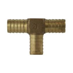 973966 Tee, 1-in Hose Barbed x 1-in Hose Barbed x 1-in Hose Barbed, Bronze