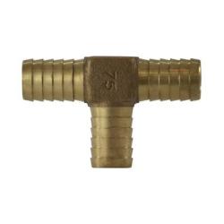 973967 Tee, 1-1/4-in Hose Barbed x 1-1/4-in Hose Barbed x 1-1/4-in Hose Barbed, Bronze