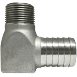 973982SS Elbow, 1 in Insert x 1 in MIP, Stainless Steel