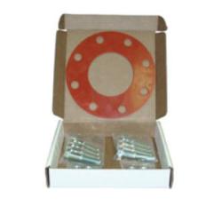 988250 Bolt and Gasket Set, 6 in Nominal, 150 psi Pressure, 304 Stainless Steel/Rubber