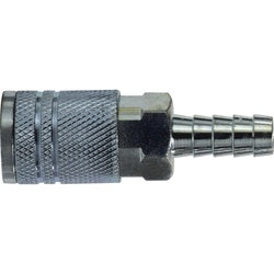 99841 Industrial Interchange Hose ID Coupler, 1/2-in Body, 1/2-in Hose Barb, Steel