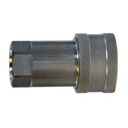 ANV38F ISO-A Interchange Quick Disconnect Female Pipe Coupler, 3/8-in Body x 3/8-in Female NPT, Steel