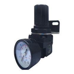 AR2 Air Line Regulator, 4.12-in L, 1/4-in x 1/4-in Port, FNPT x FNPT Connection