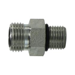 FS6400O1620 Straight Adapter, 1-in Male O-Ring Face Seal x 1-1/4-in Male O-Ring Boss, Steel