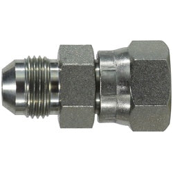 FS650466 Swivel Adapter, 3/8 in Male JIC 37 deg Flared x 3/8 in Female ORFS, Steel