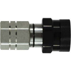 LSQ-VEP Series LSQVEP20SF Flat Face Thread Lock Quick Coupler, 1-1/4-in Body x 1-1/4-in Female NPT, Steel