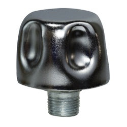 MB4016 Screw-On Air Breather, 1 in Nominal, MPT, Steel, Chrome-Plated