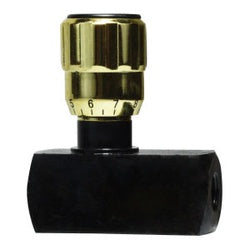 MM-FC Series MMFC6NPT High Pressure Flow Control Valve, 3/8 in Nominal, FNPT Connection, 0 to 42 gpm
