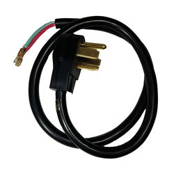 P-6RC-4W-50A-CE Closed Eyelet Range Cord, 6 ft L, 4 -Conductor, Copper Conductor, PVC Jacket
