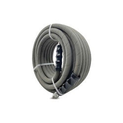 PWAG-038-100AS Pressure Washer Hose, 100 ft L, 4100 psi, NBR Tube, Gray