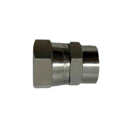 SSWO-04FJ Pipe Adapter, 1/4 in Female JIC x 1/4 in Weld-On, Stainless Steel