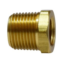 28091 Hex Bushing, 1-in Male NPTF x 1/8-in Female NPTF, 1.15 in, Brass