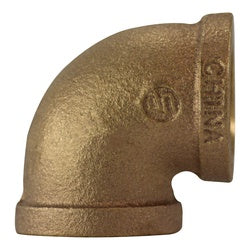 44110 90-deg Elbow, 3-in FPT x 3-in FPT, Bronze