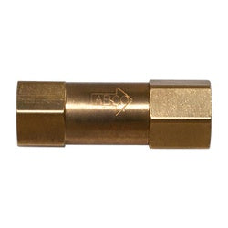 46242 Instrumentation Check Valve, 1/8-in Female NPT x 1/8-in Female NPT, Brass