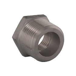62552MS SP-114 Hex Bushing, 4-in Male NPT x 1-1/4-in Female NPT, 304 Stainless Steel
