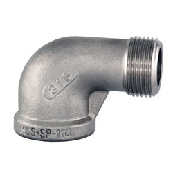 63169MS SP-114 90-deg Street Elbow, 2-1/2-in Male NPT x 2-1/2-in Female NPT, 316 Stainless Steel