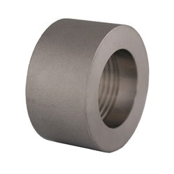 63781MS SP114 Half Coupling, 4-in Female NPT x 4-in Socket Weld, 316 Stainless Steel