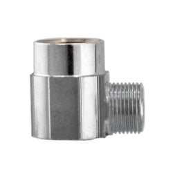 70SC-8 90-deg Elbow, 3/8in Compression x 1/2in Sweat, Nickel-Plated Brass