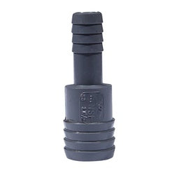 73630 Reducing Coupling, 3/4-in Barb, 1/2-in Barb, Polypropylene