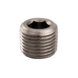 9508HHP2 Countersunk Plug, 1/8-in Male BSPT, Steel