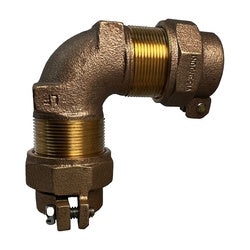9651212CPELF Pack Joint Elbow, 3/4-in Pack Joint (CTS) x 3/4-in Pack Joint (PEP), Lead-Free Bronze