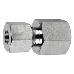 D7405-L06-08 Adapter, L06 Metric Bite Type x 1/2-in Female BSPP, Steel