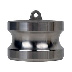 Economy Series E-CDP-150-SS1 Dust Plug, 1-1/2-in Male Adapter, Stainless Steel