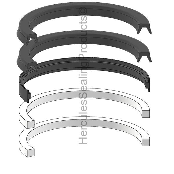 MLR-090-KB001-200 Miller Hydraulic Piston Seal Kit 2