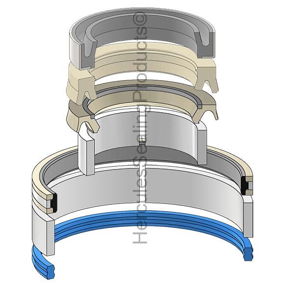 NH-84209920 New Holland Hydraulic Cylinder Seal Kit 2.250 _ 100.00