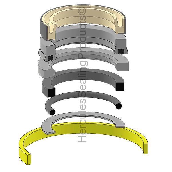 NH-85802567 New Holland Hydraulic Cylinder Seal Kit 50 _ 90