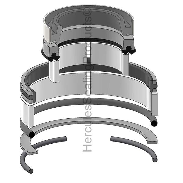 NH-86570919 New Holland Hydraulic Cylinder Seal Kit 1-1/4 _ 2-1/4