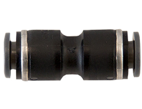 NUC0P25 Brass/Poly DOT Push-In Union Connector 1/4 Inch Tube O.D.