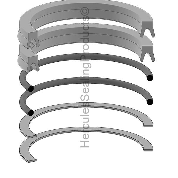  ORT-TS603511000 6" Ortman Telescopic Cylinder Piston Kit 