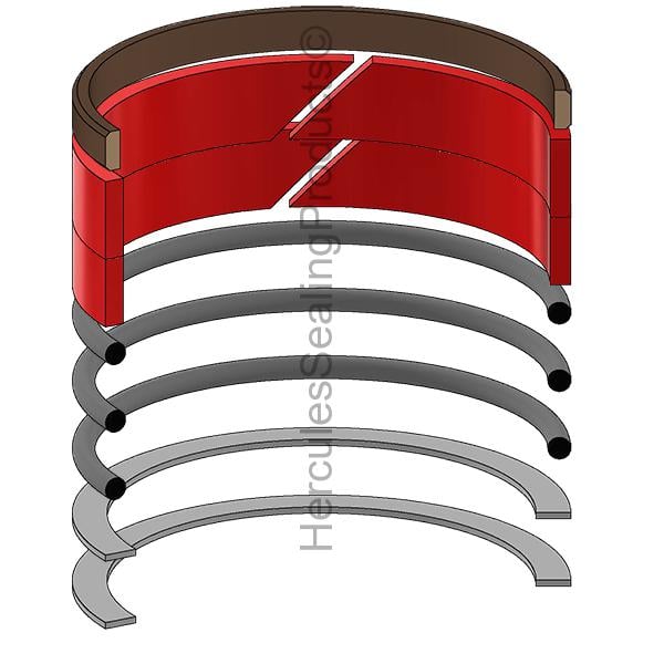 PKH-PK402HF005 Parker Hydraulic Piston Seal Kit