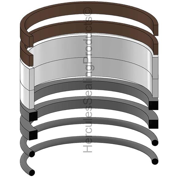 PKH-PK402HK005 Parker Hydraulic Piston Seal Kit 4 Hi-Load