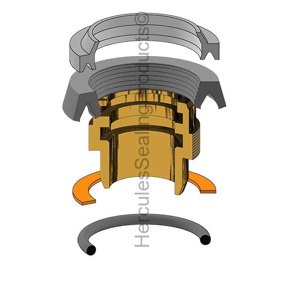 PKH-RG2AHL0061 Parker Hydraulic Rod Gland Kit 5/8