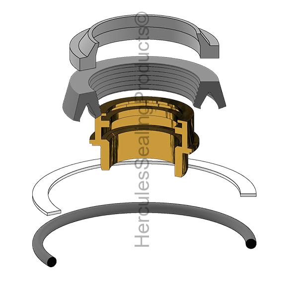 PKH-RGL6948MA1 Parker Hydraulic Rod Gland Kit
