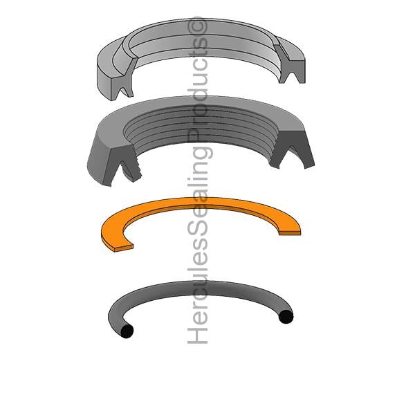 PKH-RK2AHL0171 Parker Hydraulic Rod Seal Kit 1-3/4