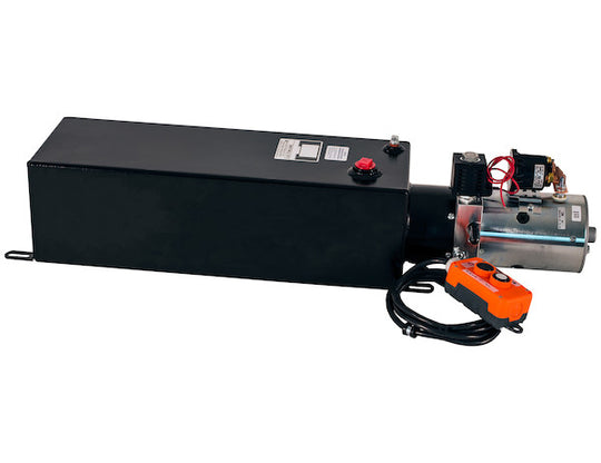 PU303LRSA Buyers 3-Way DC Power Unit-Electric Controls Horizontal 3 Gallon Steel Reservoir