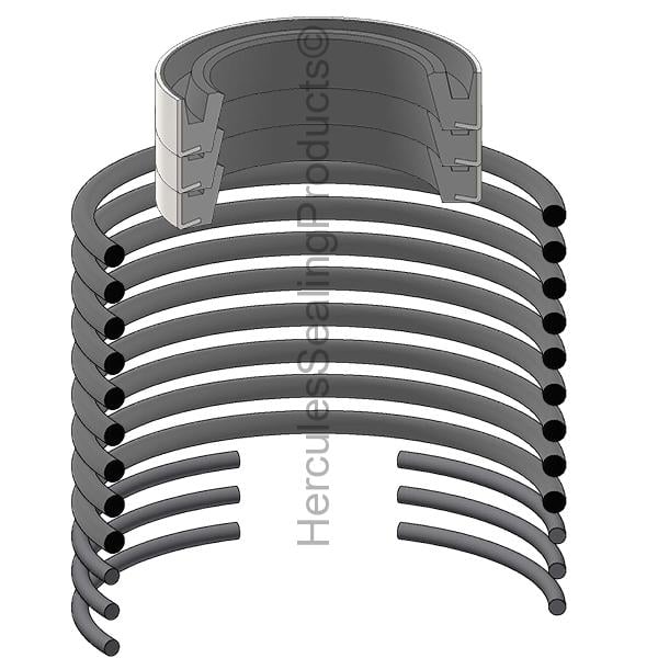 RAY-520-077-01 Raygo Hydraulic Cylinder Seal Kit