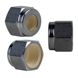 Mid-Lokª Mid-Lok SSC31812 Flareless Tube Nut, 3/4-in Tube, Stainless Steel