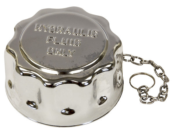 TFA005715 Chrome Filler-Strainer Breather Cap Assembly