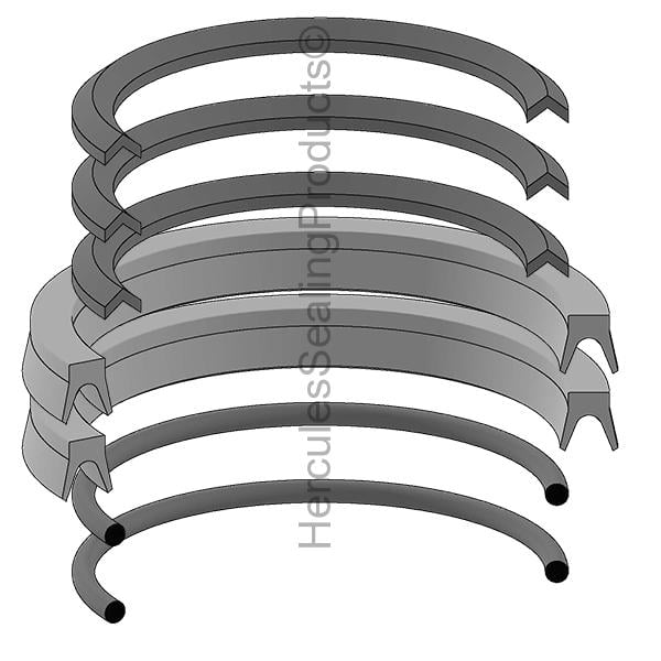  TJ-6332U-028 Tomkins-Johnson Telescopic Cylinder Seal Kit, 1.375 X 4, Telescopic Seal Kit 