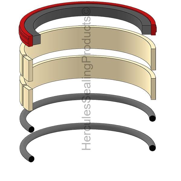  VI-6633N-TZMU Vickers / Eaton, TZ Series, 7.000 Bore, Hydraulic Piston Seal Kit 