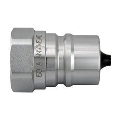 ANV14MSAE ISO - A Interchange Quick Disconnect SAE O - Ring Plug, 1/4 - in Body x 1/4 - in Female O - Ring Boss, Steel - GetHydraulics