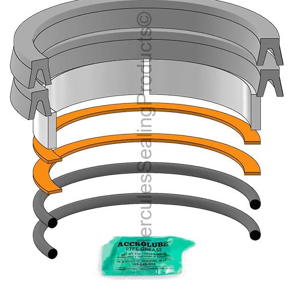 ATL-PK2502MA01 Atlas Hydraulic Piston Seal Kit - Union Hydraulics
