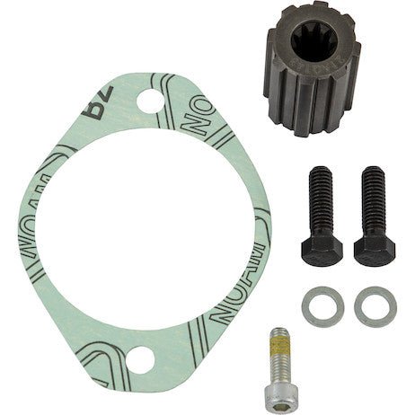 B806735 Bolt - on Adapter Converts 8T DIN to SAE A 5/8 - 9T - GetHydraulics