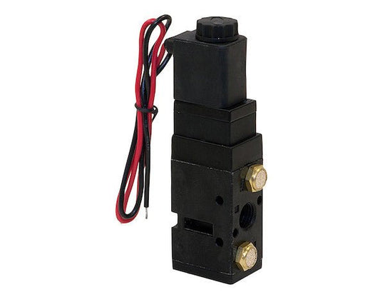BAV050SA 4 - Way 2 - Position Solenoid Air Valve With Five 1/4 Inch NPT Ports - GetHydraulics