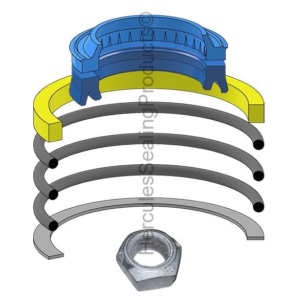 BCK-6806330 Bobcat Hydraulic Cylinder Seal Kit - Union Hydraulics